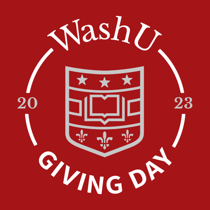 WashU Giving Day 2023 digital shield logo